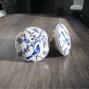 Ceramic Bird Design Knobs